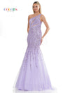 Prom Dresses Long One Shoulder Mermaid Prom Dress Lilac