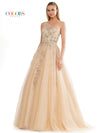 Prom Dresses Prom Long One Shoulder Ball Gown Gold