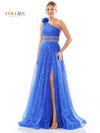 Prom Dresses Formal Long One Shoulder Prom Dress Royal