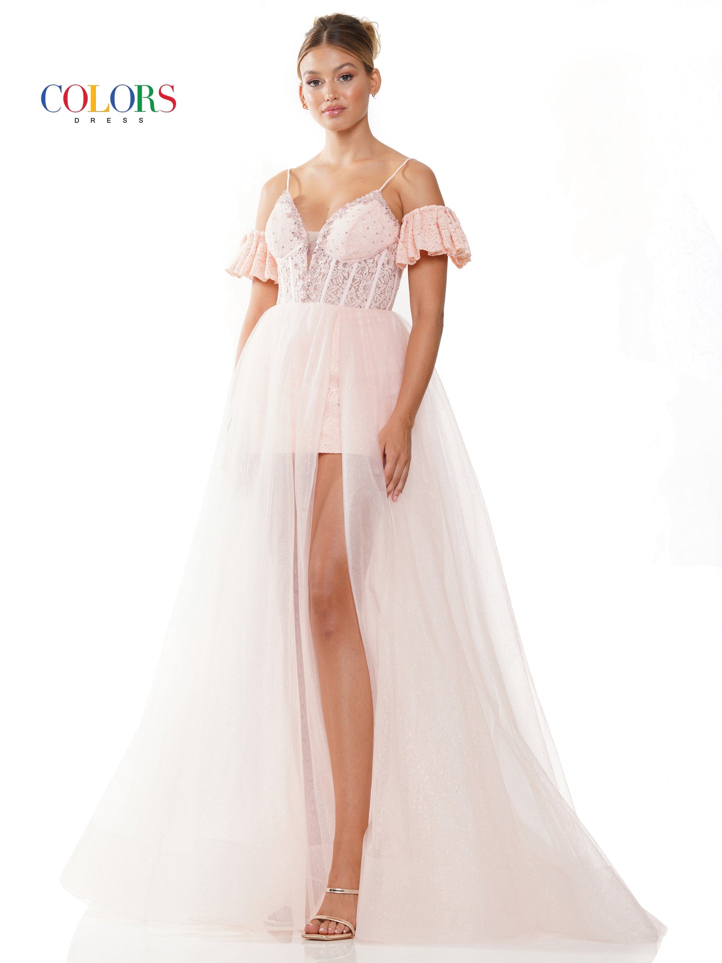 Prom Dresses Long Off Shoulder A Line Prom Dress Blush