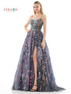 Prom Dresses Long Spaghetti Strap Sequin Prom Ball Gown Black