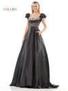 Prom Dresses Long Formal Satin Pocket Prom Ball Gown Black