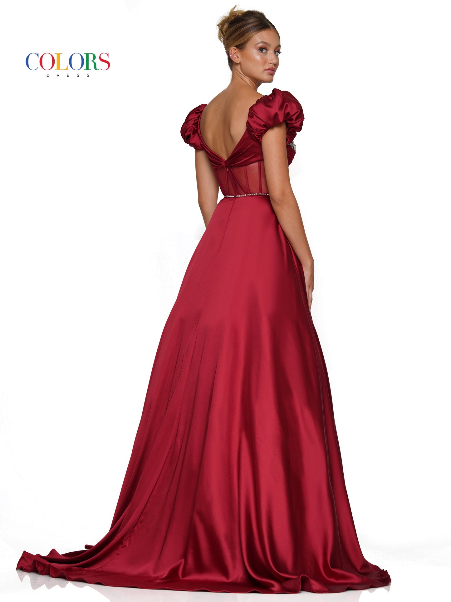 Prom Dresses Long Formal Satin Pocket Prom Ball Gown Wine