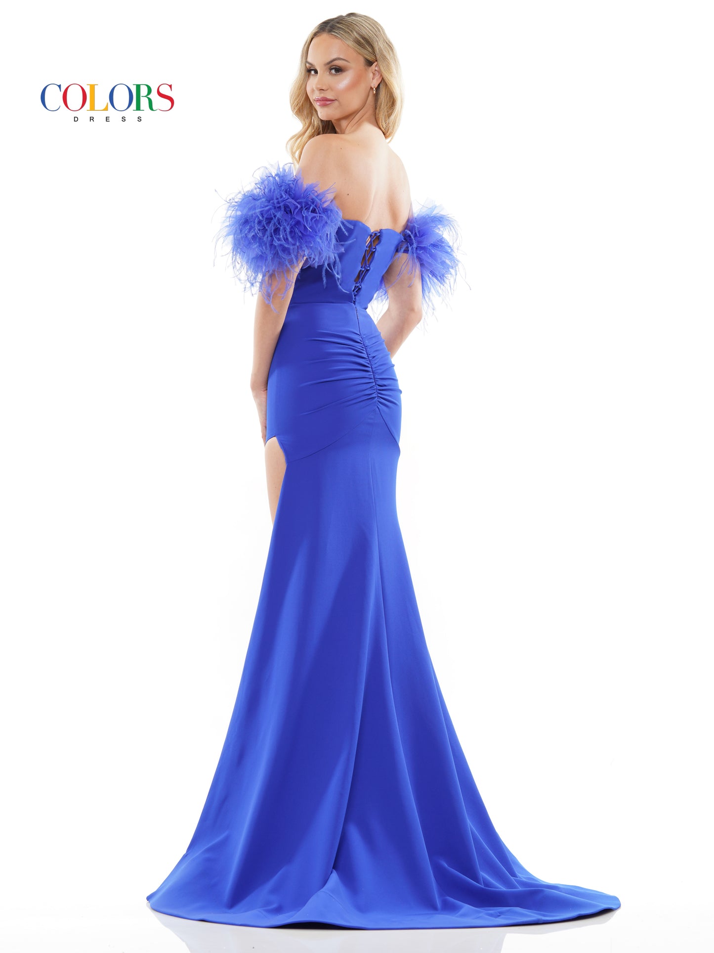 Prom Dresses Long Off Shoulder Formal Fitted Prom Dress Royal