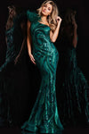 Prom Dresses Fitted Long Formal Prom Dress Green