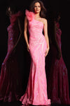 Prom Dresses Fitted Long Formal Prom Dress Neon Pink