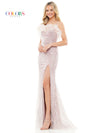 Prom Dresses Long Fitted Spaghetti Strap Feather Prom Dress Mauve