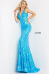 Jovani 3263 Long Formal Sleeveless Fitted Prom Gown