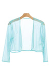 Formal Chiffon Bolero Jacket