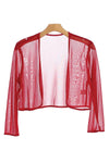 Formal Chiffon Bolero Jacket