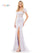 Prom Dresses Long Formal Fitted Sequin Mesh Prom Dress Lilac