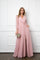 Long Sleeve Mother of the Bride Chiffon Dress