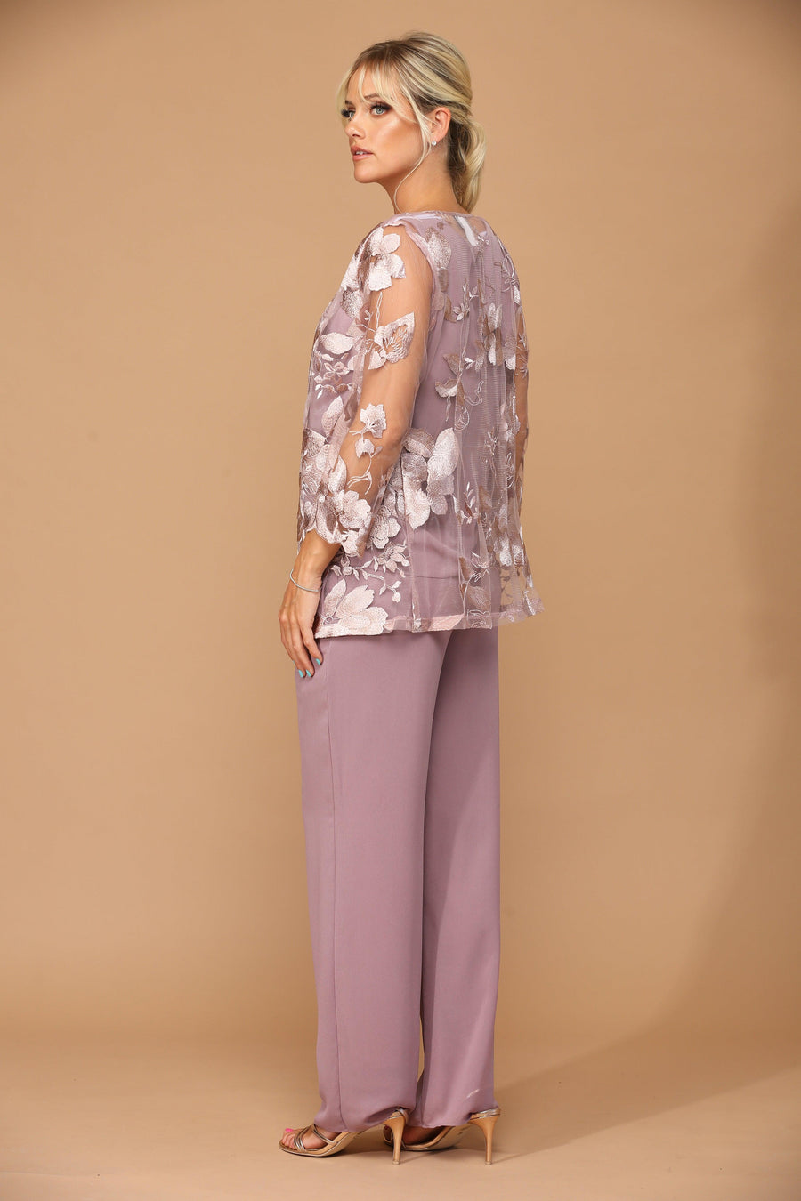 Long Formal Mother of the Bride Pant Set