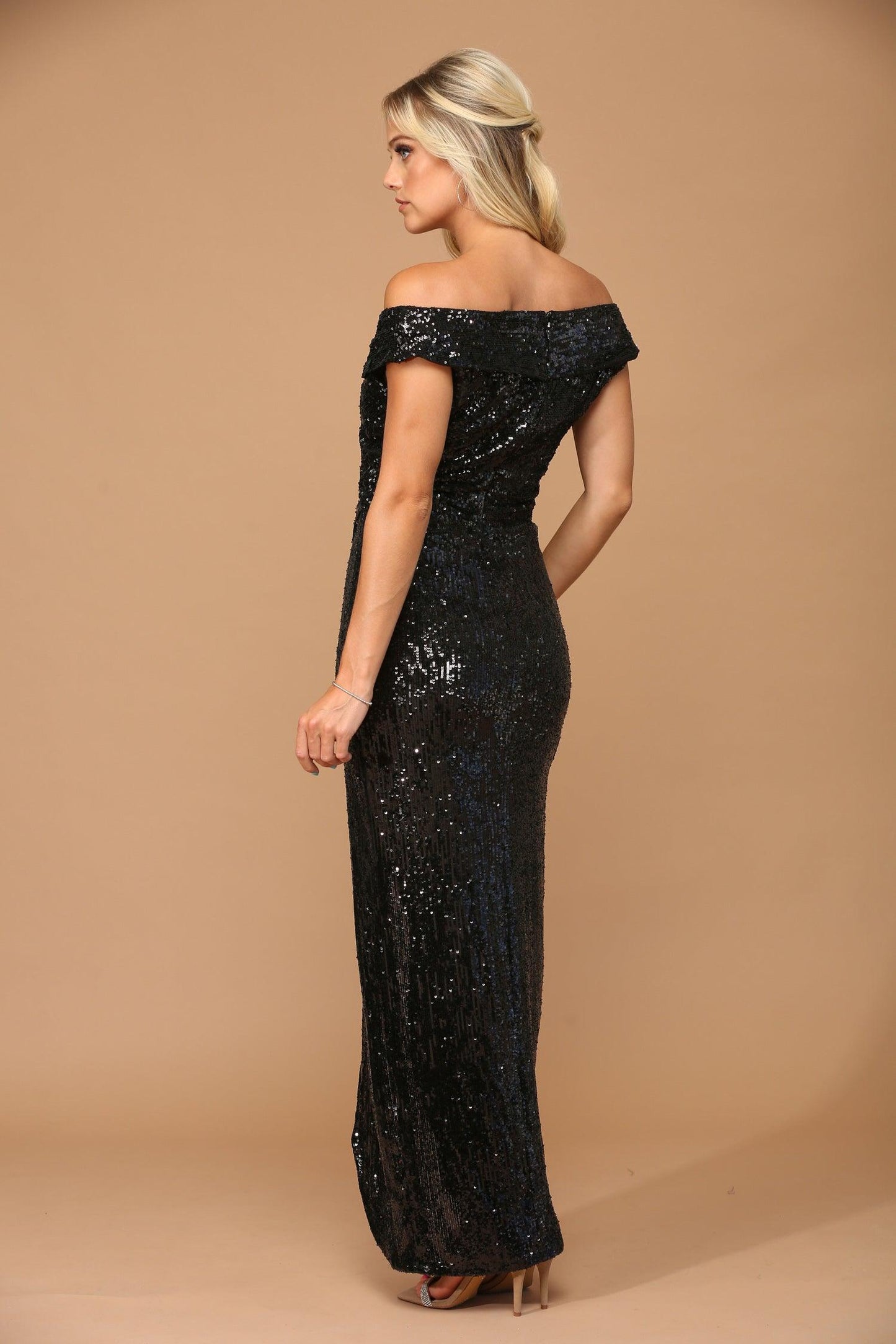 Long Off Shoulder Formal Evening Gown Sale