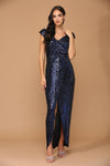 Long Off Shoulder Formal Evening Gown