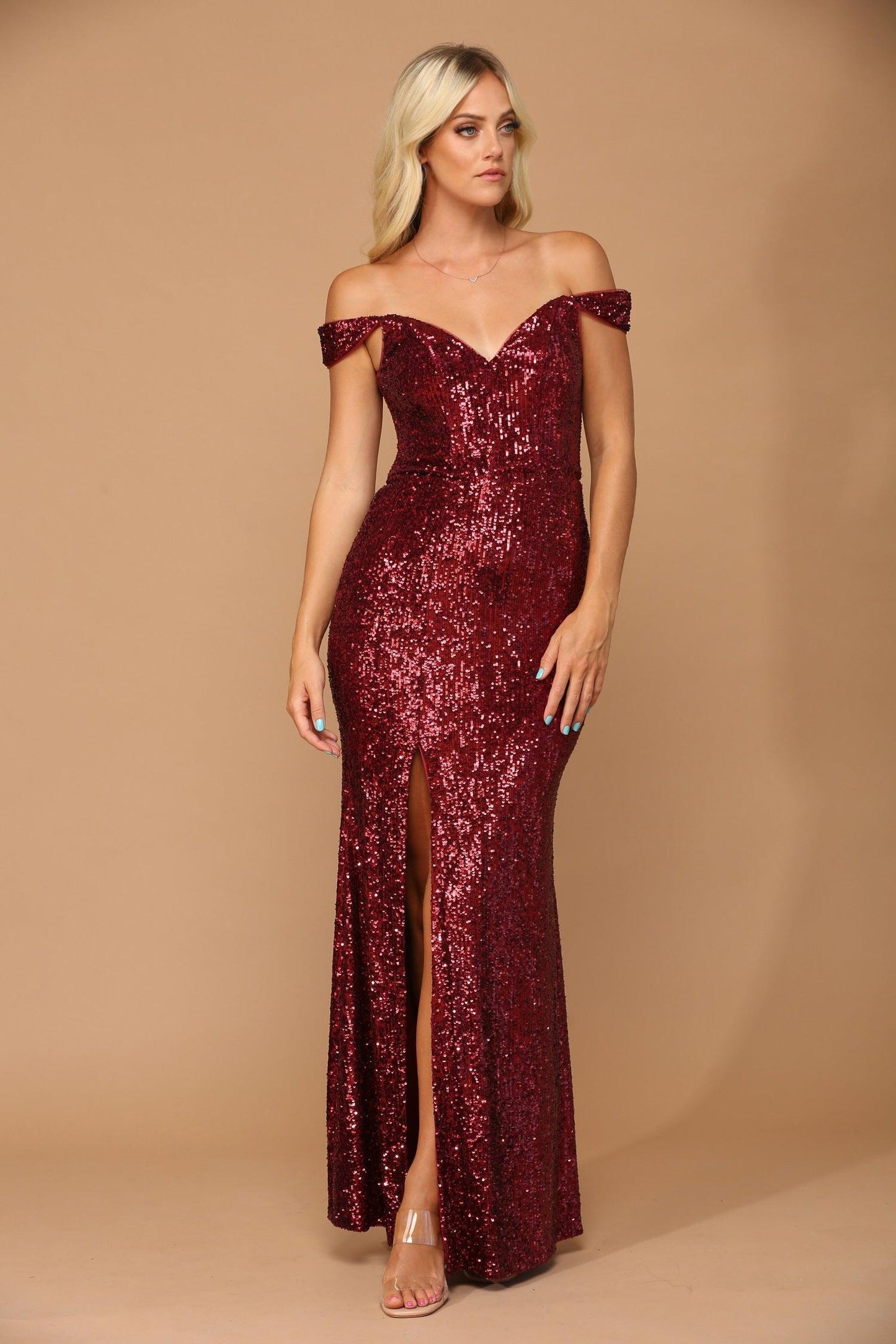 Prom Long Formal Fitted Evening Dress Sale