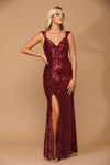 Prom Long Formal Fitted Evening Dress