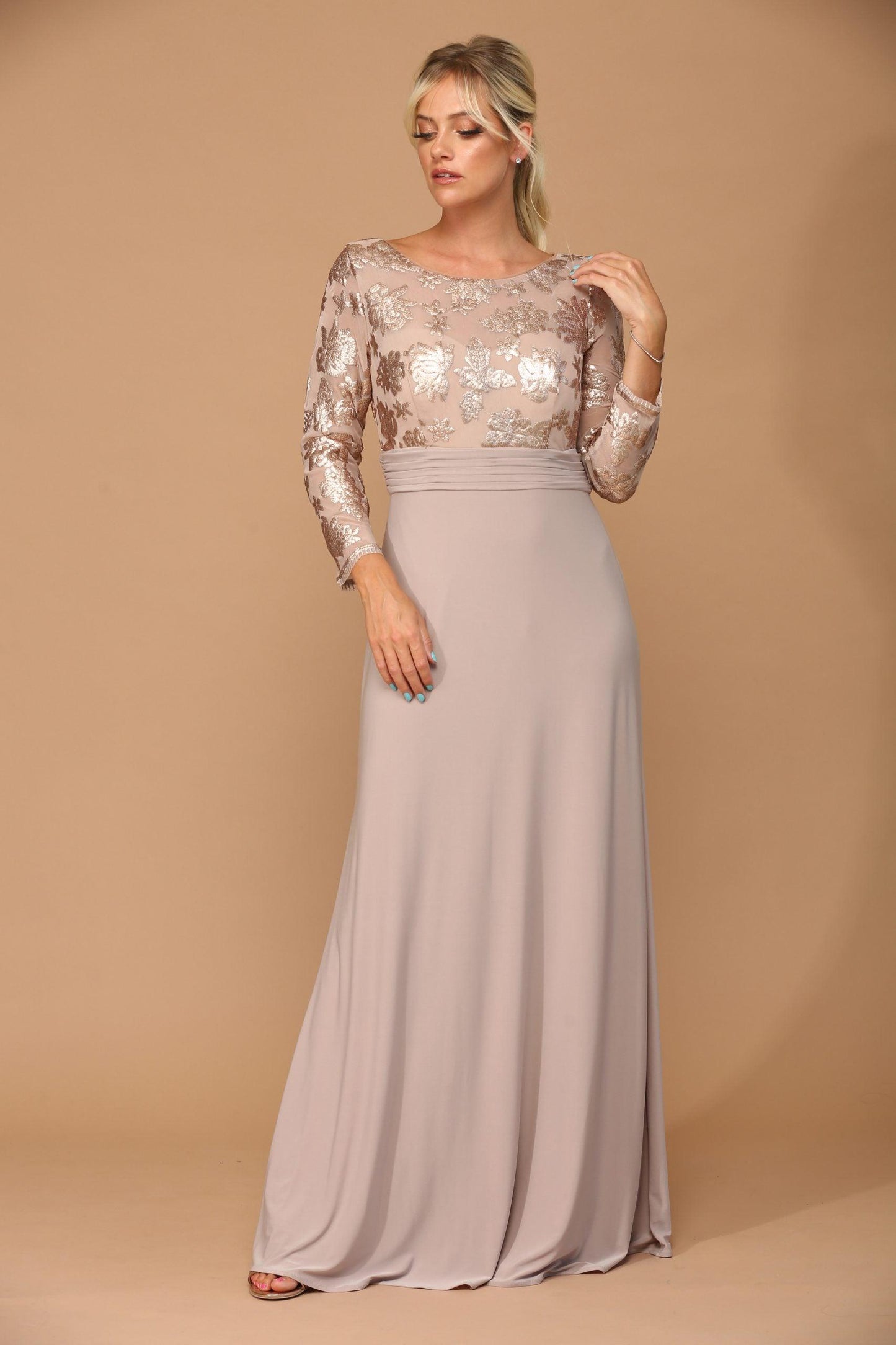 Mother of the Bride Long Formal Evening Lace Dress Sale