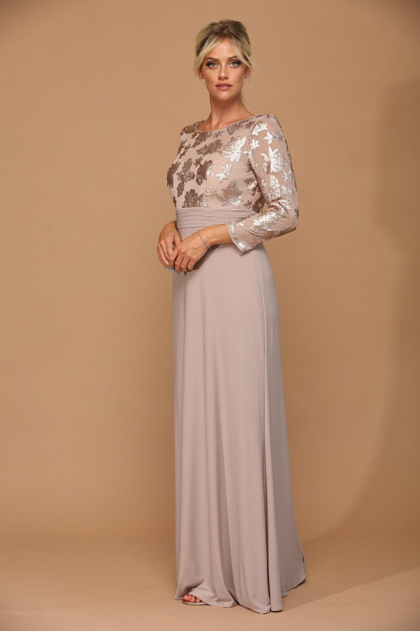 Mother of the Bride Long Formal Evening Lace Dress Sale