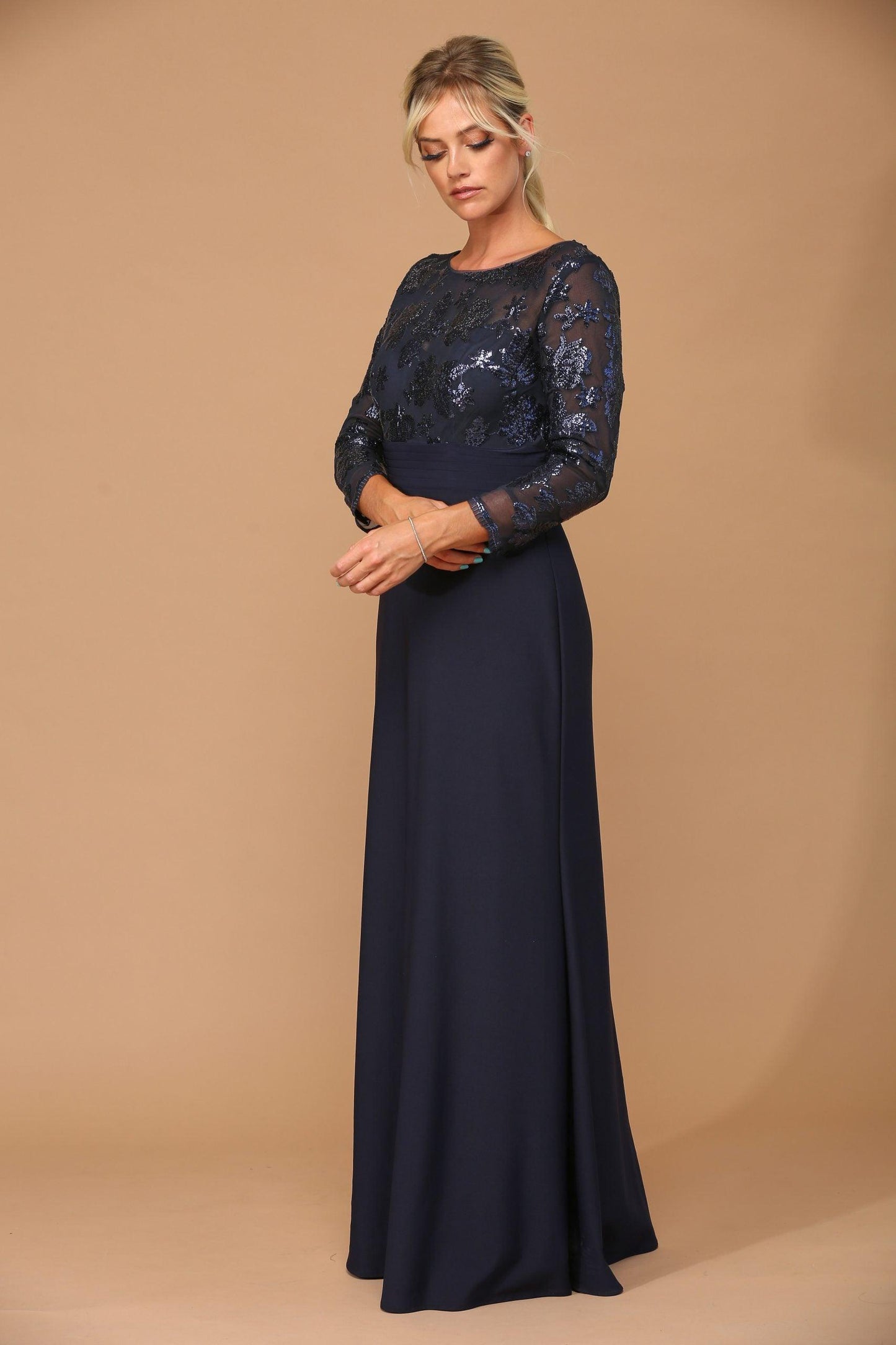 Mother of the Bride Long Formal Evening Lace Dress Sale