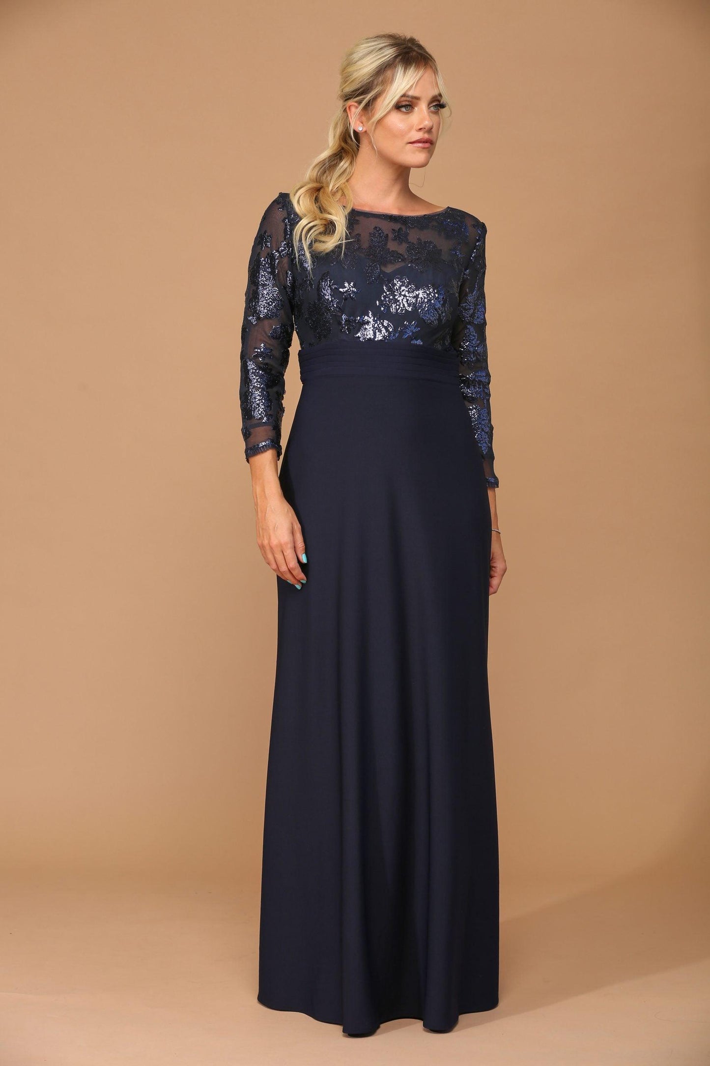 Mother of the Bride Long Formal Evening Lace Dress Sale