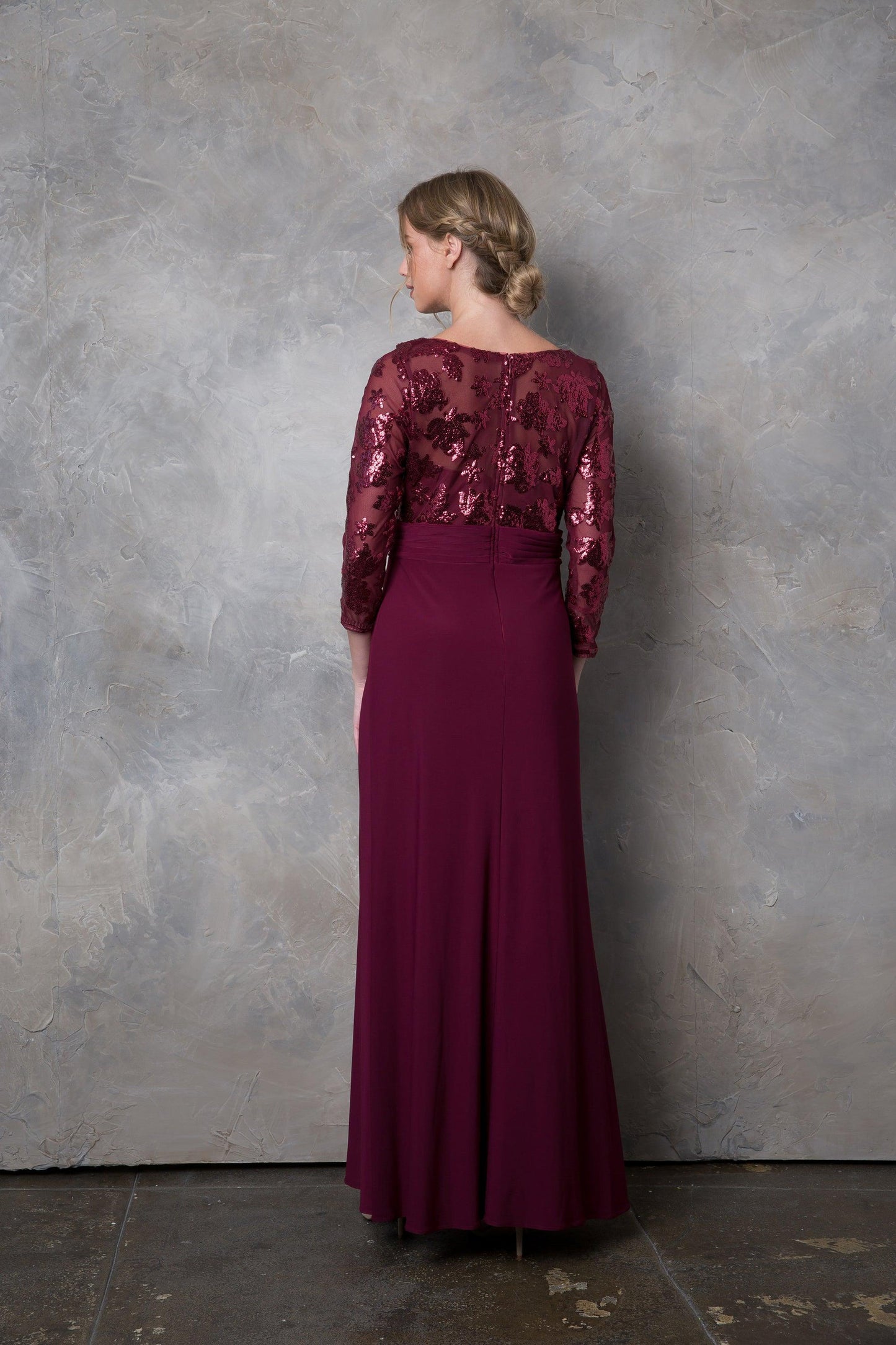 Mother of the Bride Long Formal Evening Lace Dress Sale