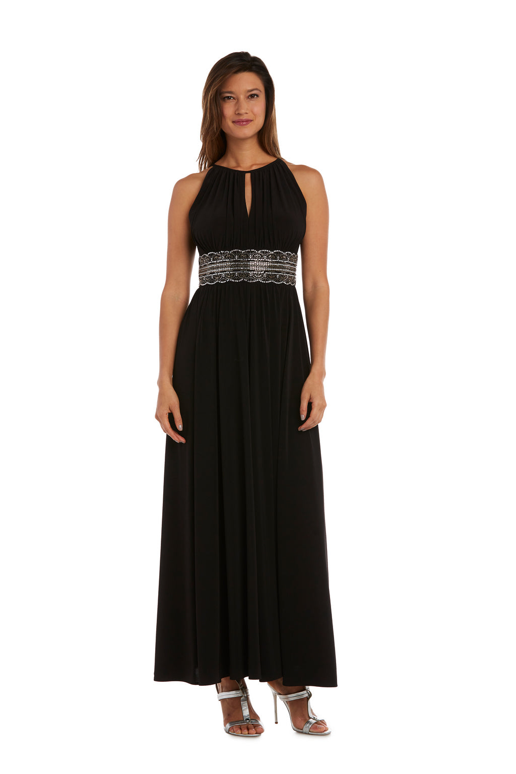 Formal Dresses Long Formal Halter Evening Dress Black