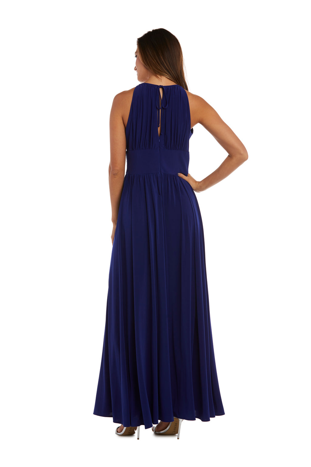 Formal Dresses Long Formal Halter Evening Dress Electric Blue