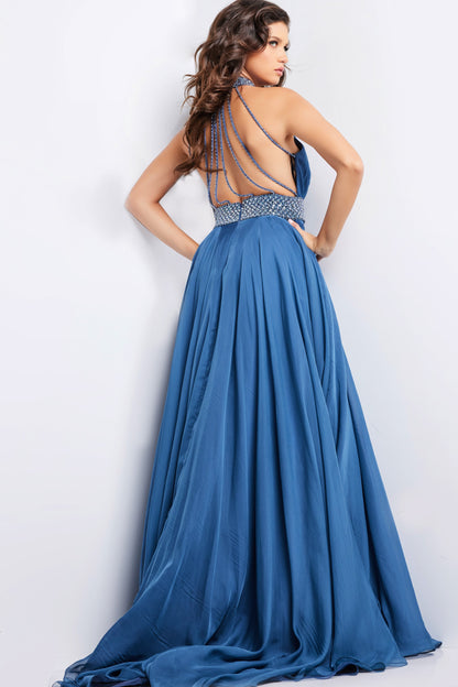 Prom Dresses Long Formal Prom Ball Gown Dark Navy