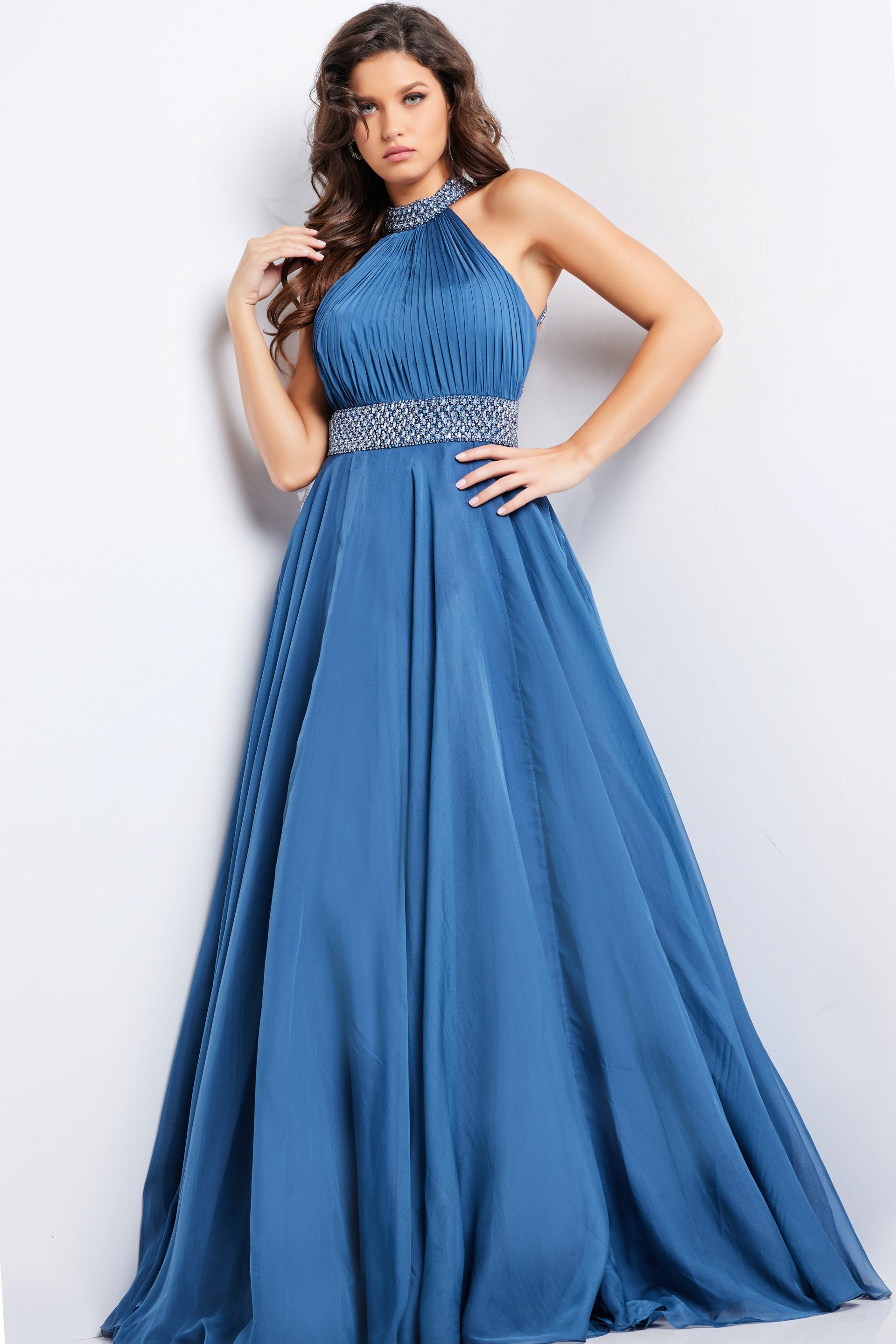 Prom Dresses Long Formal Prom Ball Gown Dark Navy