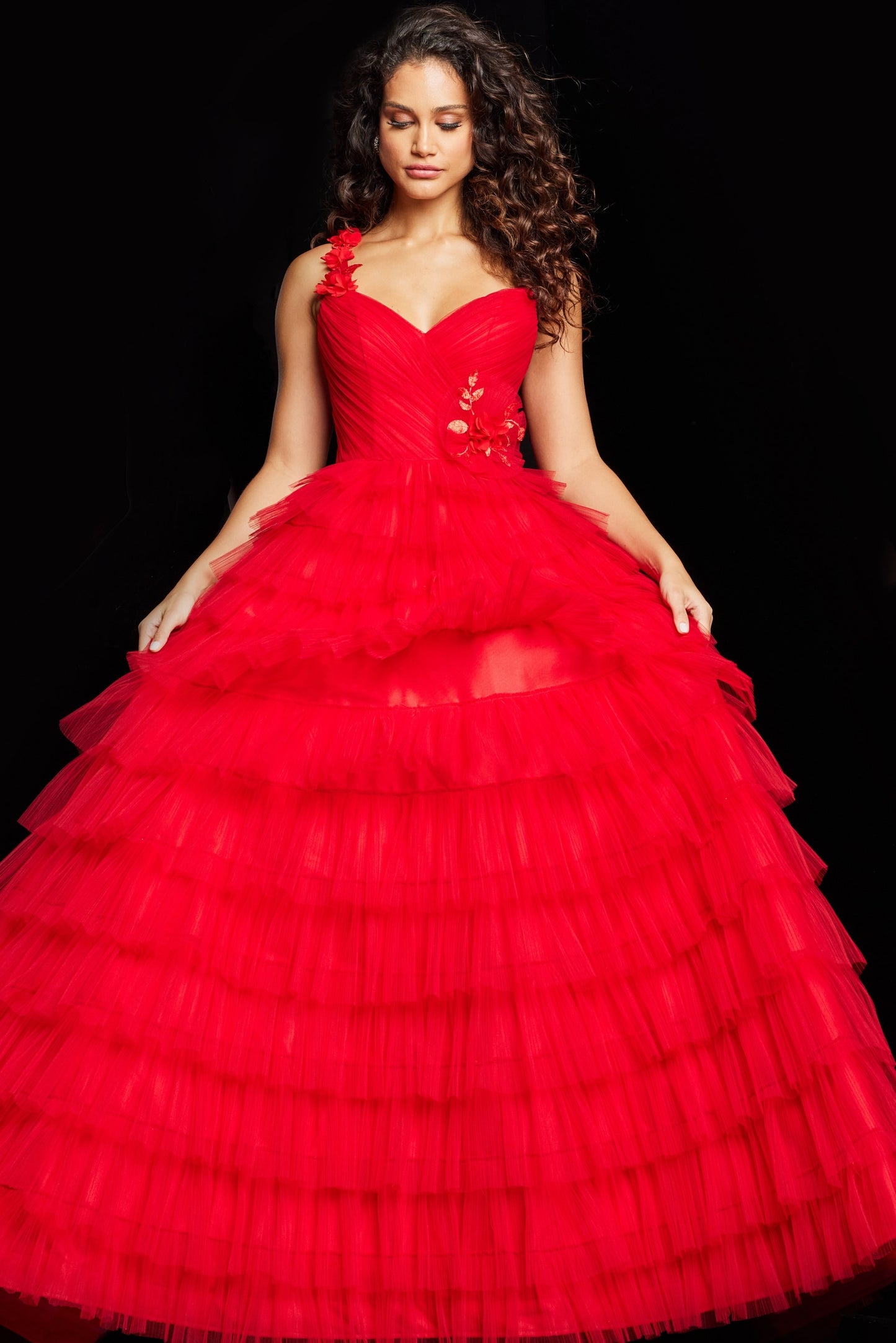 Prom Dresses Long Formal Prom Ball Gown Red