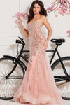 Prom Dresses Long Formal Mermaid Prom Dress Blush