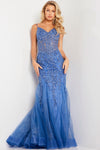 Prom Dresses Long Formal Mermaid Prom Dress Cloud Blue