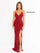 Prom Dresses Long Formal Prom Fitted Dress Red