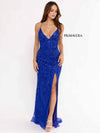 Prom Dresses Long Formal Prom Fitted Dress Royal Blue