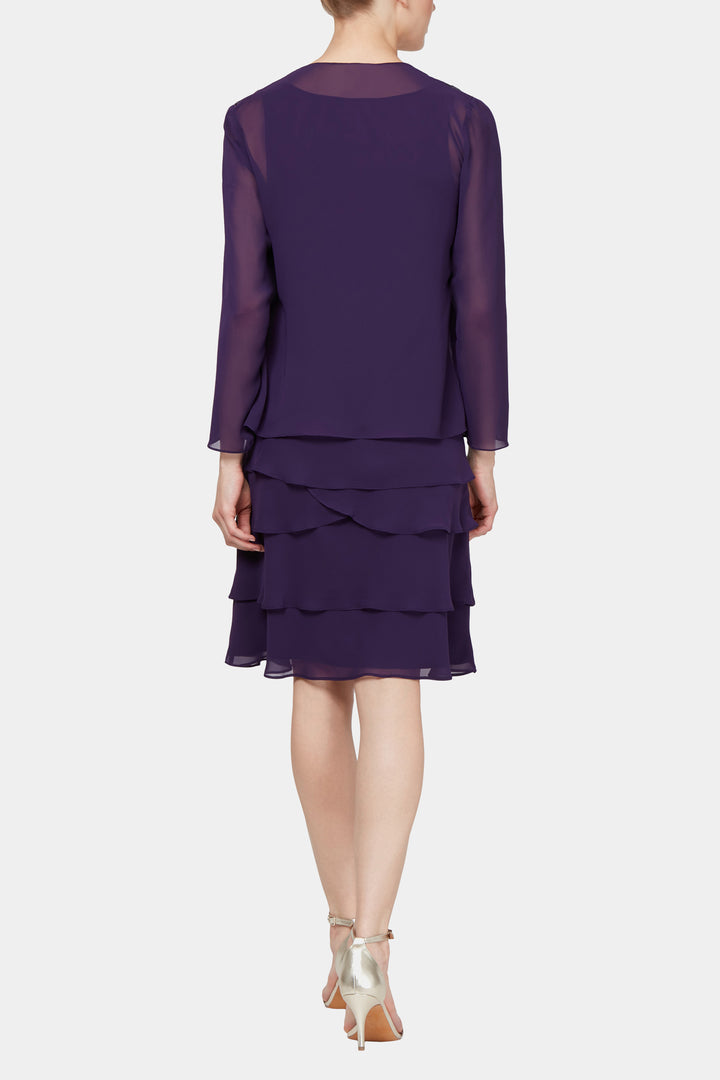 Mother of the Bride Dresses Short Mother of the Bride Dress Eggplant