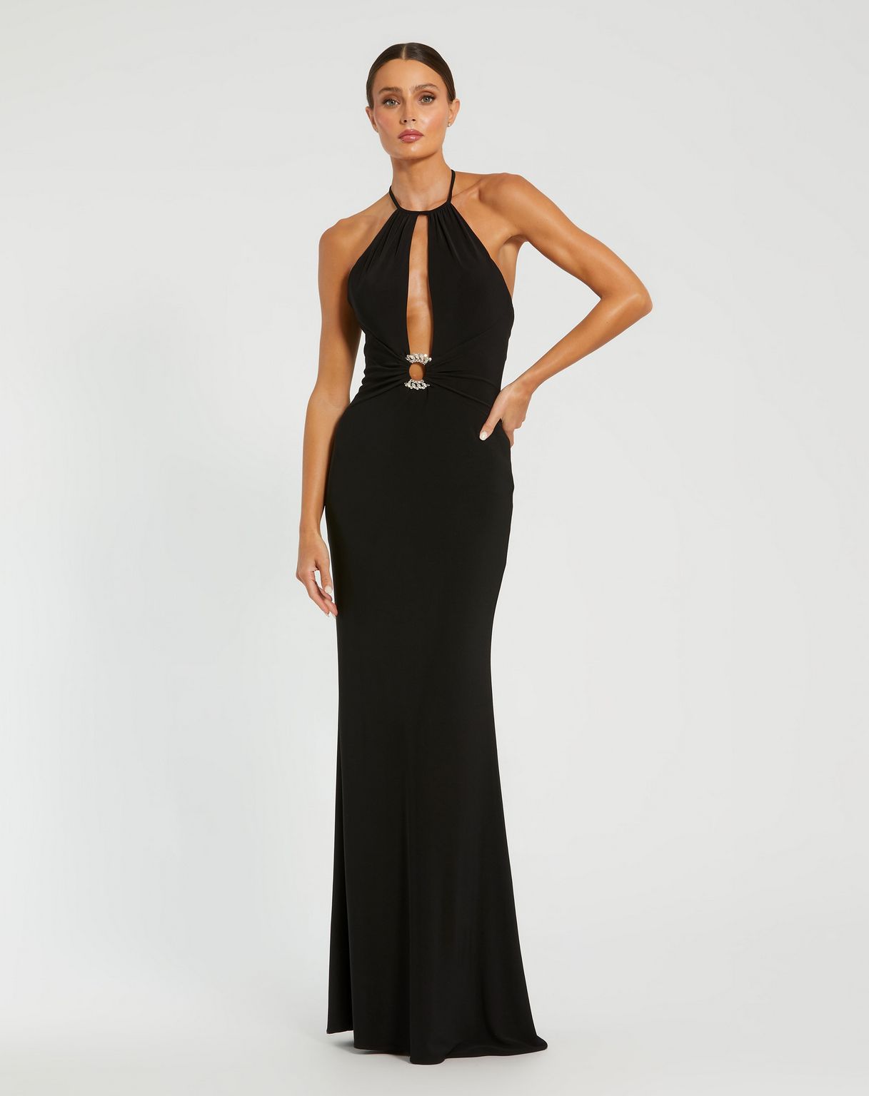 Prom Dresses Fitted Formal Long Prom Dress Black