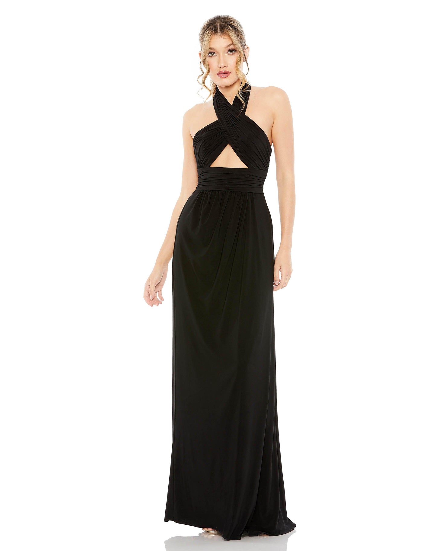 Prom Dresses Prom Long Halter Formal Gown Black