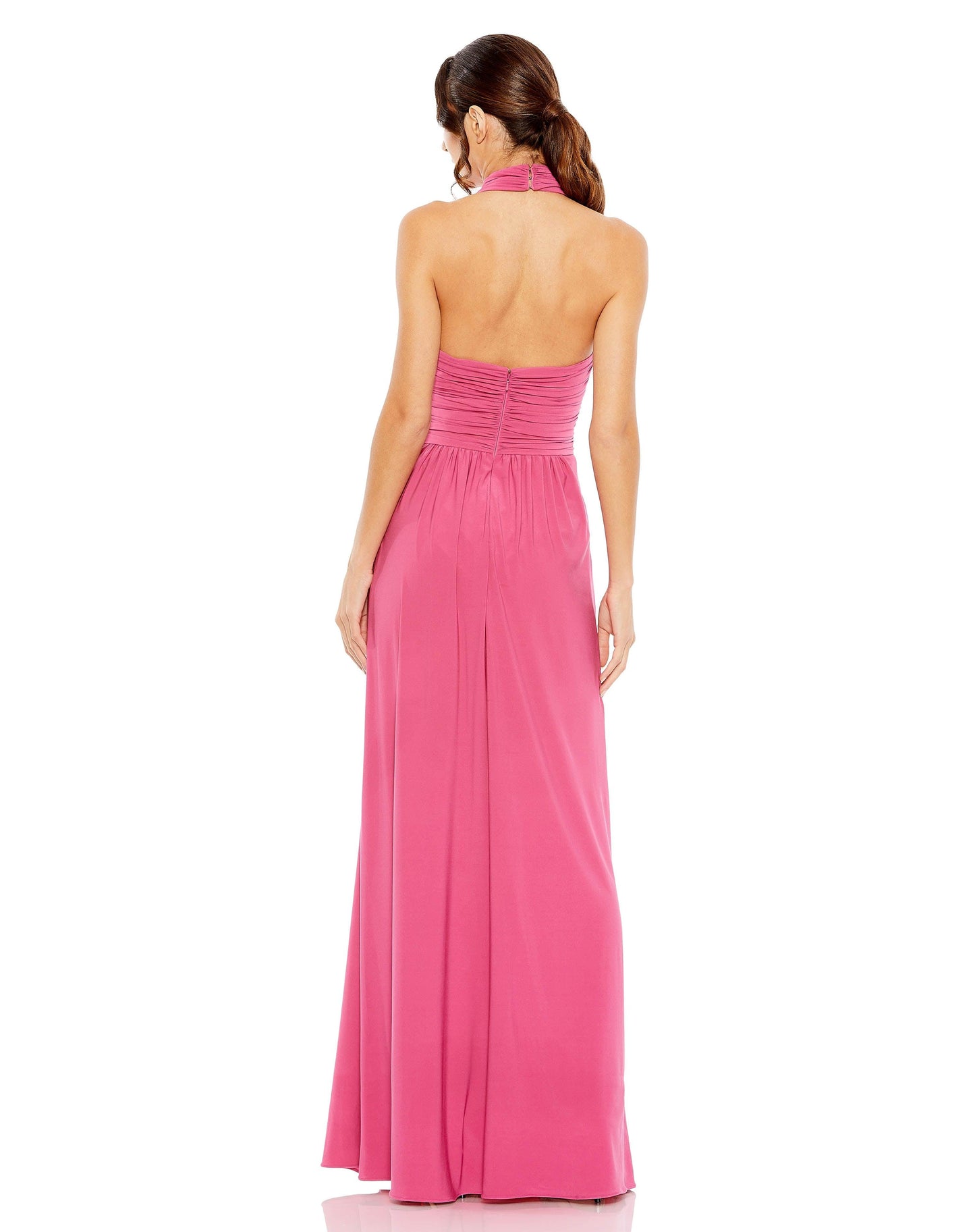 Prom Dresses Prom Long Halter Formal Gown Pink