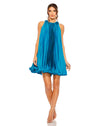 Cocktail Dresses Short A Line Pleated Cocktail Party Dress Ocean