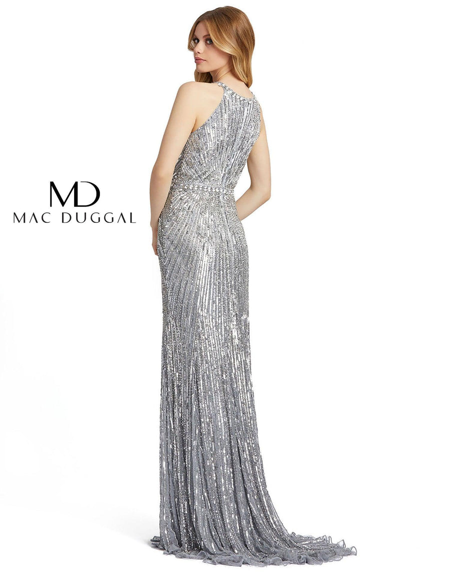 Mac Duggal Prom Long Halter Formal 4963 Dress Sale