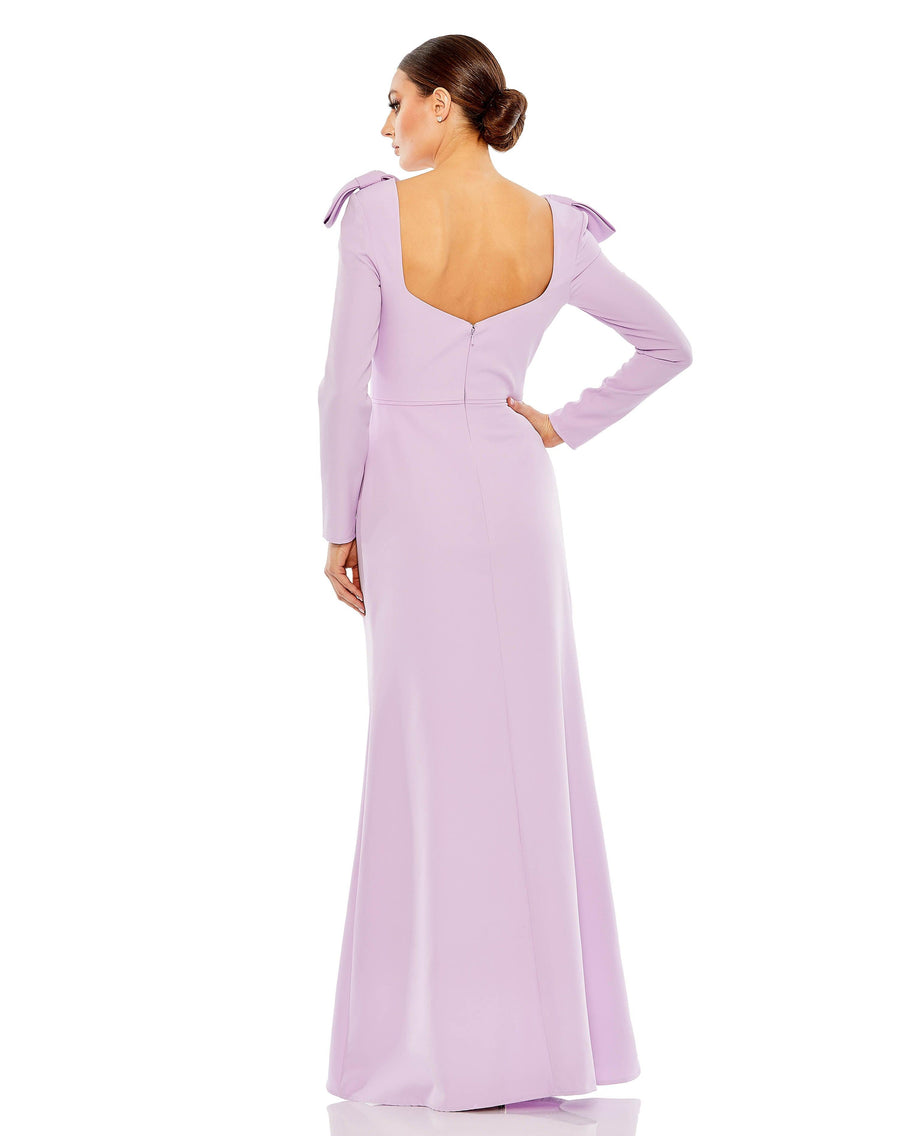 Formal Dresses Long Sleeve Formal Evening Dress Lilac