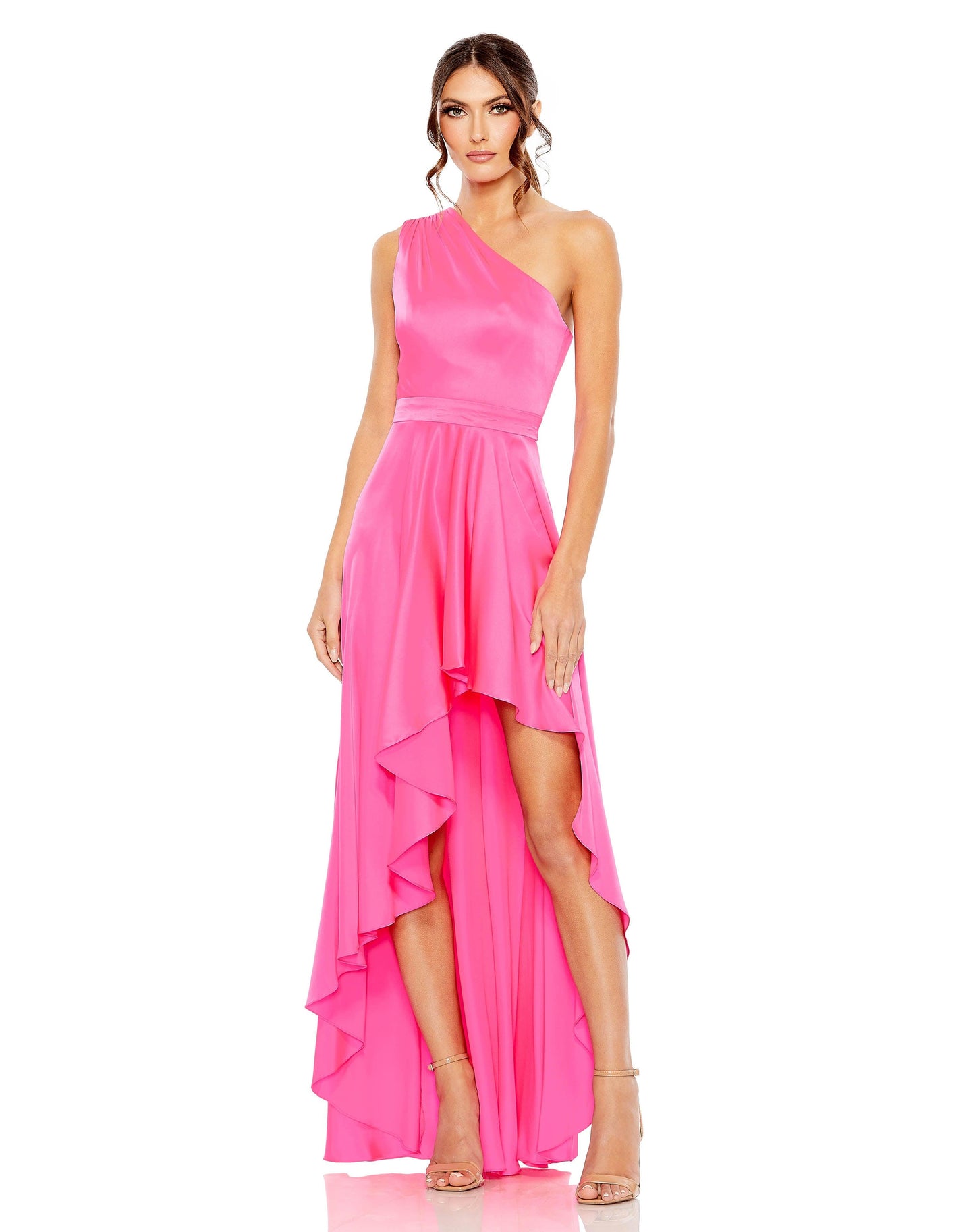 Prom Dresses High Low Formal Prom Dress Hot Pink