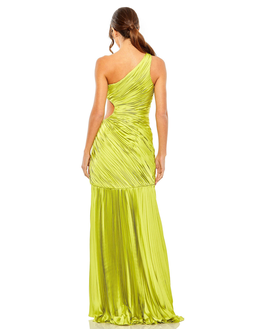 Prom Dresses Prom One Shoulder Long Dress Apple Green