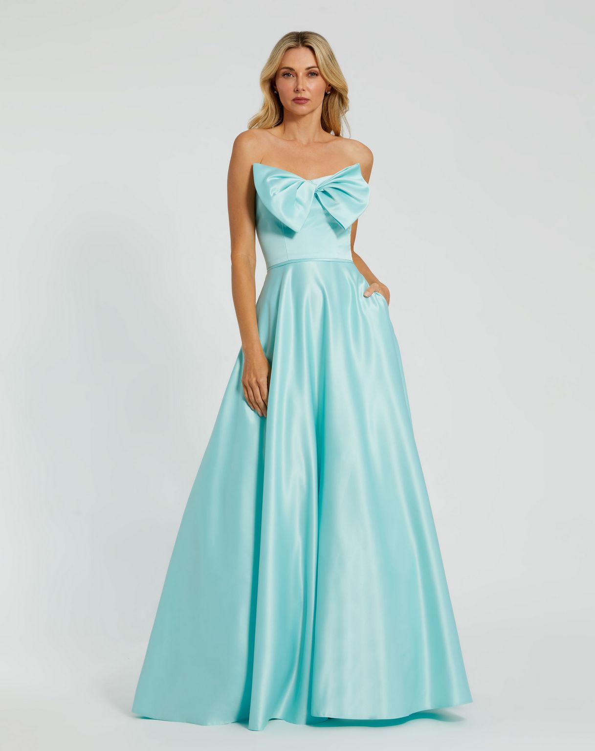 Prom Dresses Long A Line Prom Ballgown Aqua