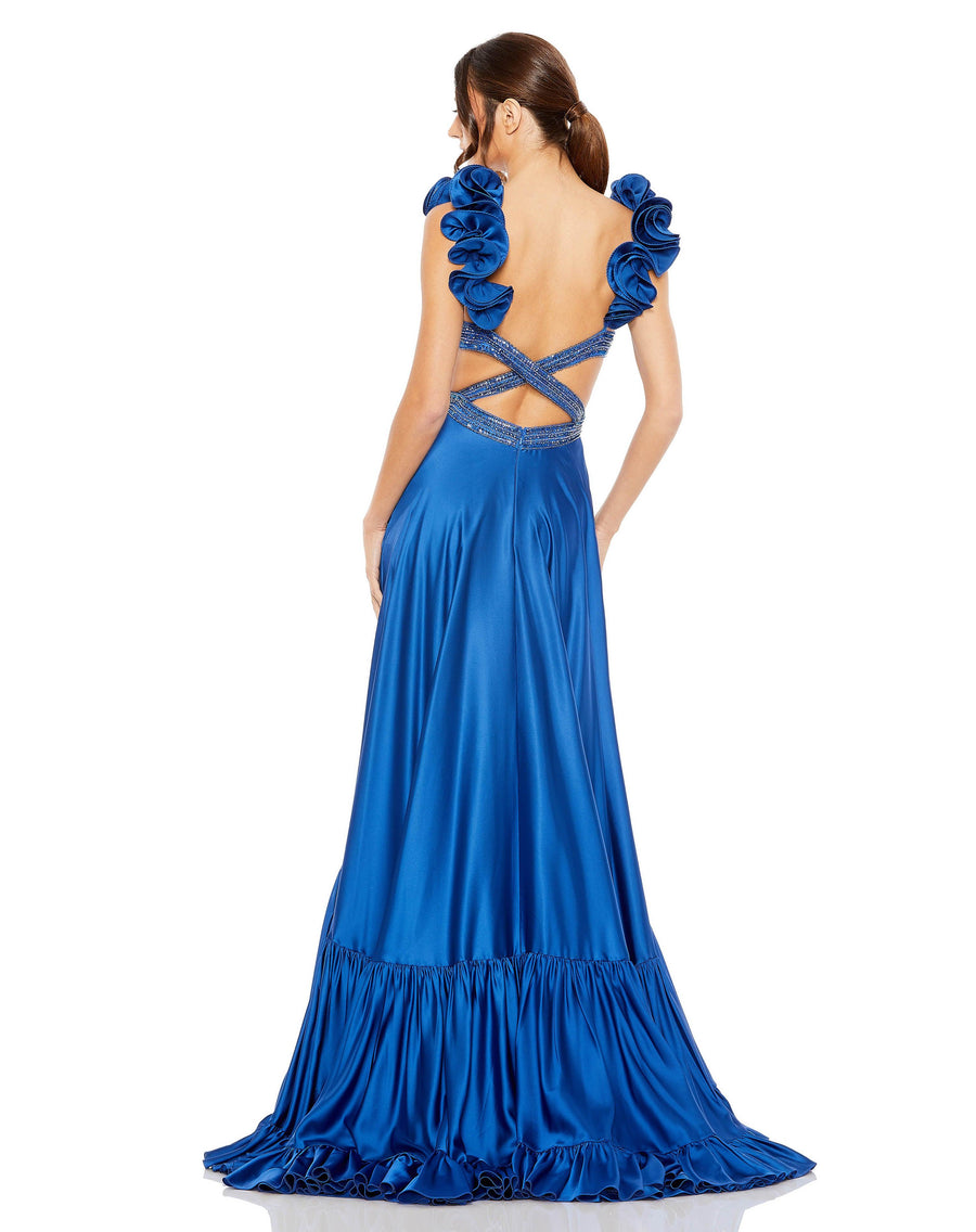 Prom Dresses Prom Sleeveless Long Formal Dress Royal