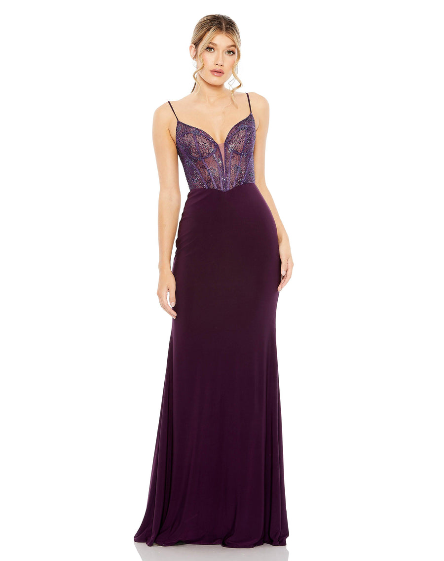 Prom Dresses Long Formal Fitted Prom Dress Amethyst