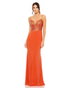 Prom Dresses Long Formal Fitted Prom Dress Orange