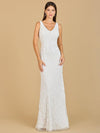 Wedding Dresses Long Beaded Weding Dress Ivory