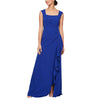 Formal Dresses Long Formal Cascade Ruffle Evening Dress Royal